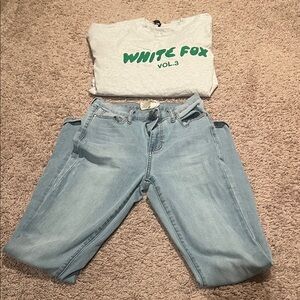 Complete outfit. #White Fox and #Altar’d State!